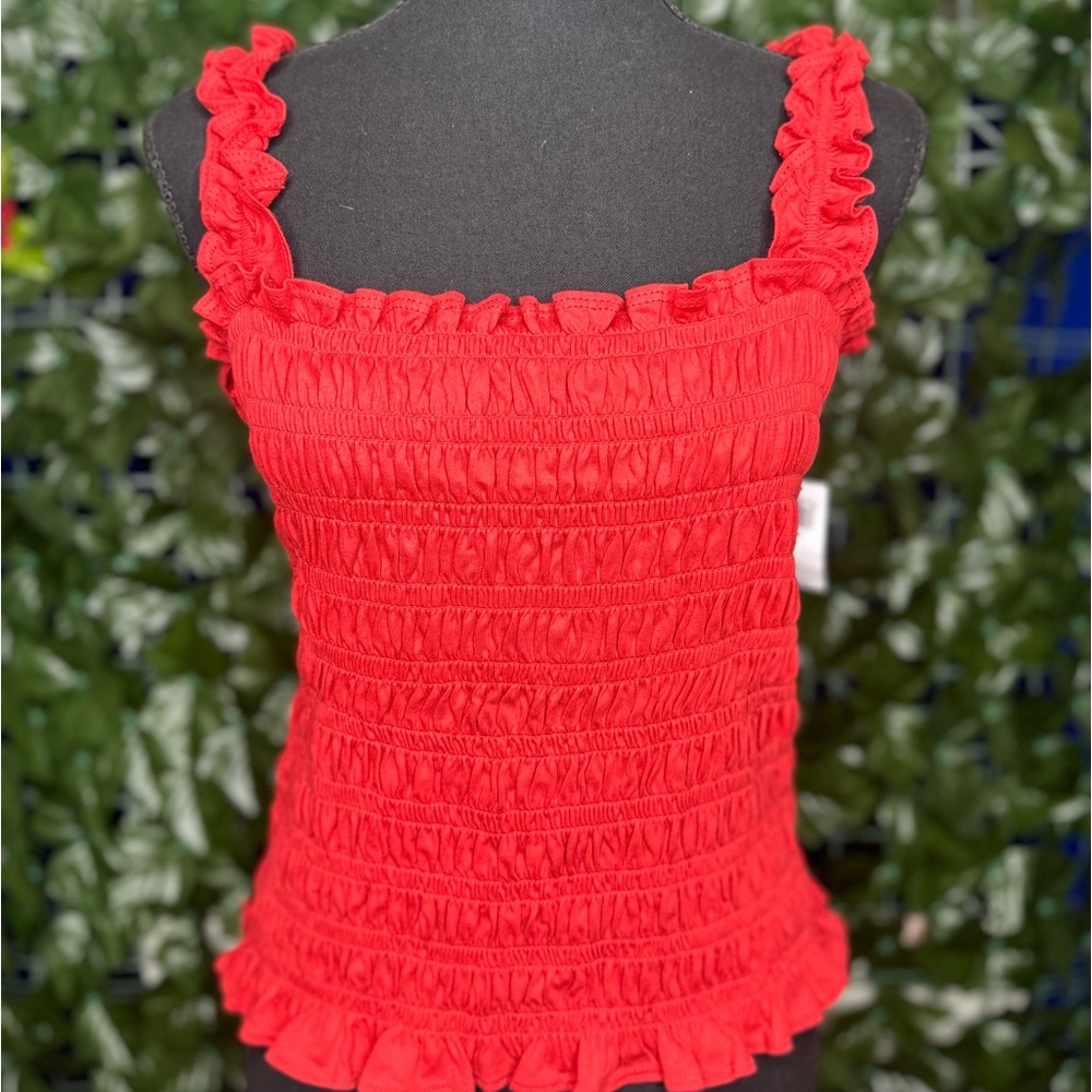 RED Old Navy Tank Top - Picture 2 of 5
